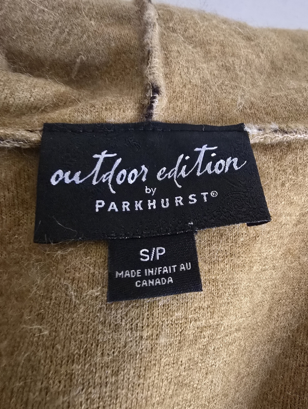 Outdoor Edition By Parkhurst Faux Fur Hooded Jacket Mob Wife Aesthetic S - Picture 11 of 15